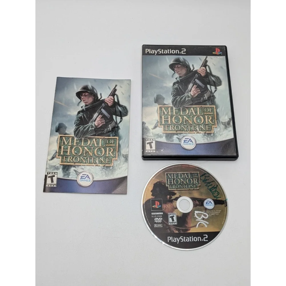 Medal of Honor: Frontline (Sony PlayStation 2, 2002) PS2 Complete‎ CIB